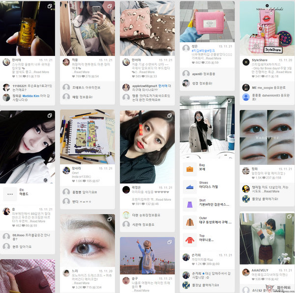 StyleShare:韩国穿衣搭配分享平台