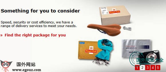 RoyalMail:英国皇家邮政官方网站