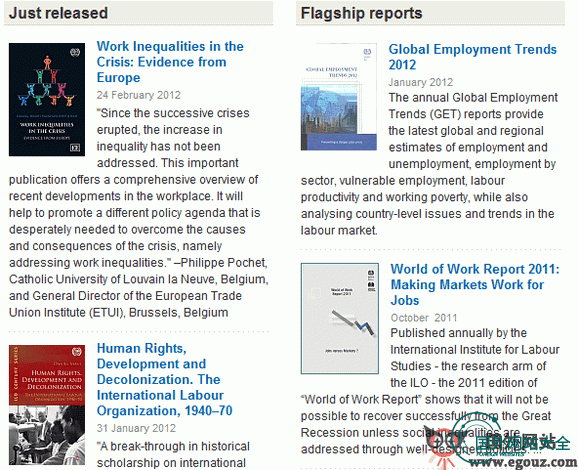 ILO:国际劳工组织官方网站 ILO:国际劳工组织官方网站
