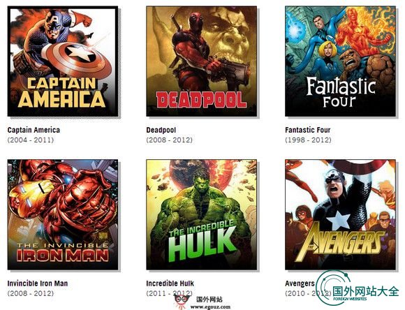 Marvel:美国漫威漫画公司官网