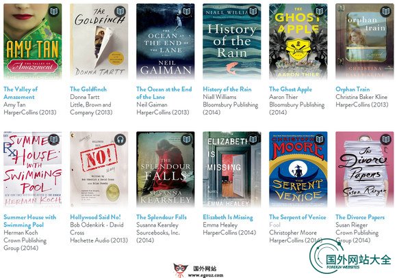 OverDrive:在线电子书籍搜索平台 OverDrive:在线电子书籍搜索平台