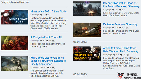 GamersBook:游戏评论社区