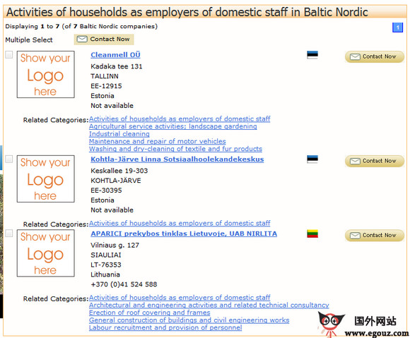 BalticnorDic:免费在线B2B门户网