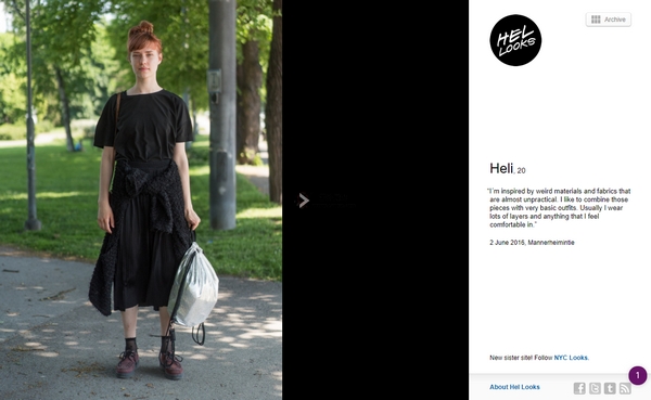 Hel Looks 美丽的街头时尚博客