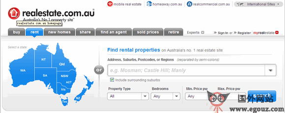 Realestate:房屋租赁买卖网 Real Estate房屋租赁买卖网
