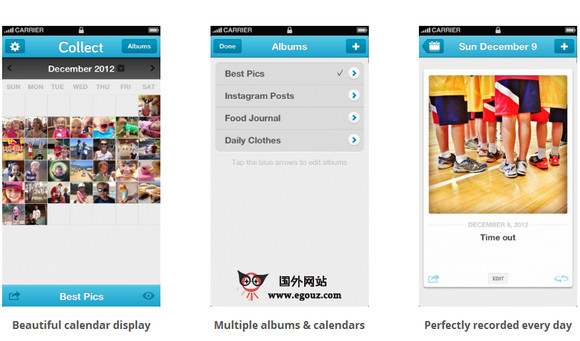 CollectPhotoApp:拍照日历制作应用 CollectPhotoApp:拍照日历制作应用