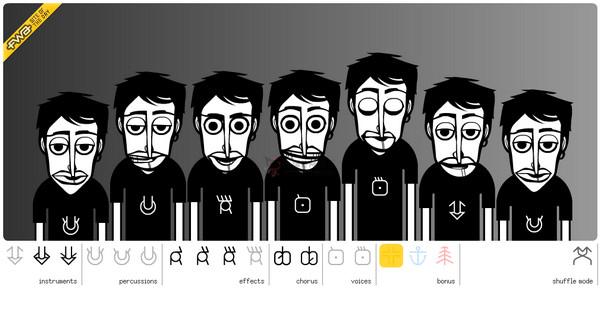 IncrediBox:在线混音制作工具 IncrediBox:在线混音制作工具