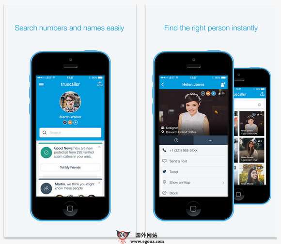 TrueCaller:智能号码查询防骚扰应用