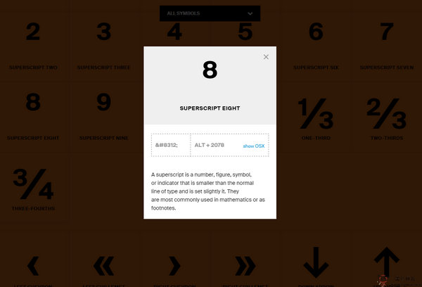 Symbol:特殊符号输入说明书