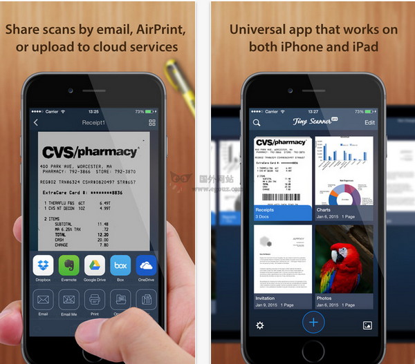 TinyScanner:无纸化手机扫描应用