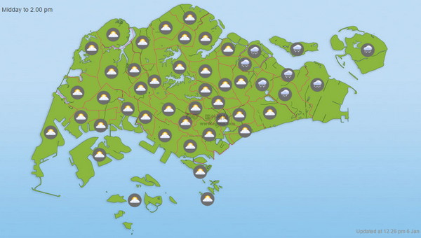 新加坡气象局官网