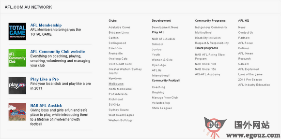 AFL:澳式足球联盟 afl.com.au澳式足球联盟官方网站