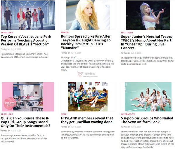 Koreaboo:韩国明星娱乐资讯网