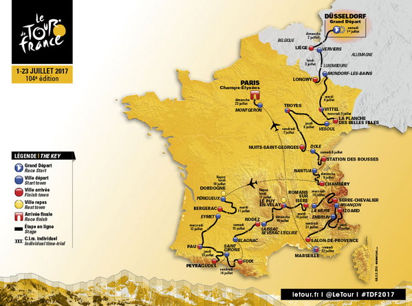 环法自行车赛2017