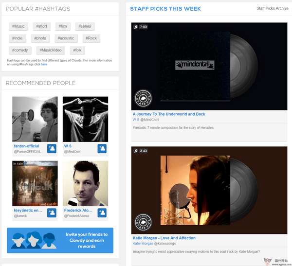 Clowdy:创意作品云展示平台 Clowdy:创意作品云展示平台