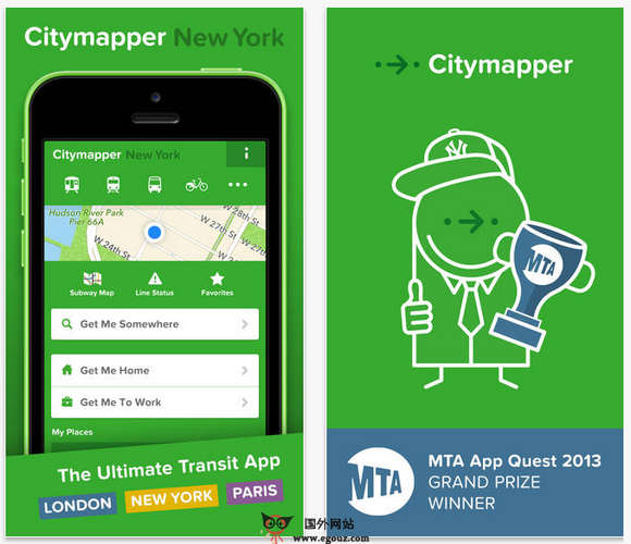CityMapper:城市旅游交通地图查询网 CityMapper:城市旅游交通地图查询网