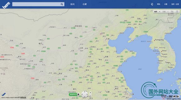 Here:诺基亚地图系统平台