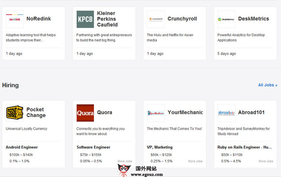 AngelList:创业融资社交平台