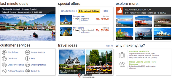 MakeMyTrip:印度旅游携程网
