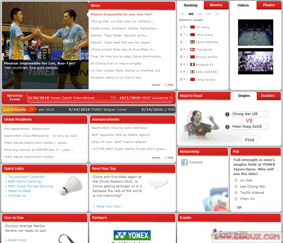 bwfbadminton:羽毛球世界联合会
