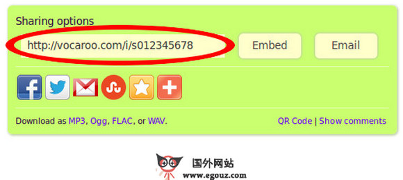 Vocaroo:在线免费语音录制分享工具