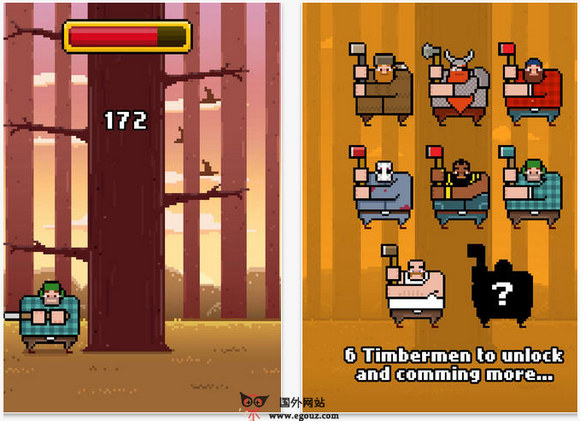 TimberMan:疯狂伐木工休闲游戏