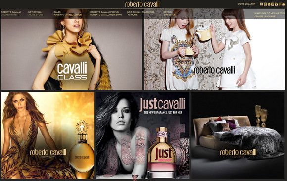 RobertoCavalli:意大利罗伯特·卡沃利服饰品牌