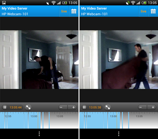 Ivideon Surveillance:视频监控动作检测