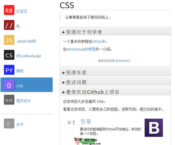 WhatsNext:在线GitHub编程语言学习资源库