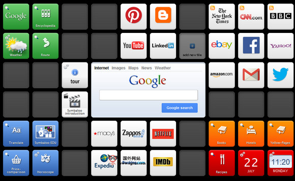 Symbaloo:网页书签集中管理服务平台