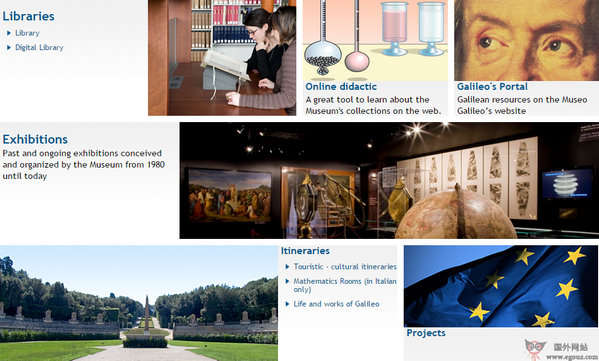 MuseoGalileo:意大利伽利略博物馆